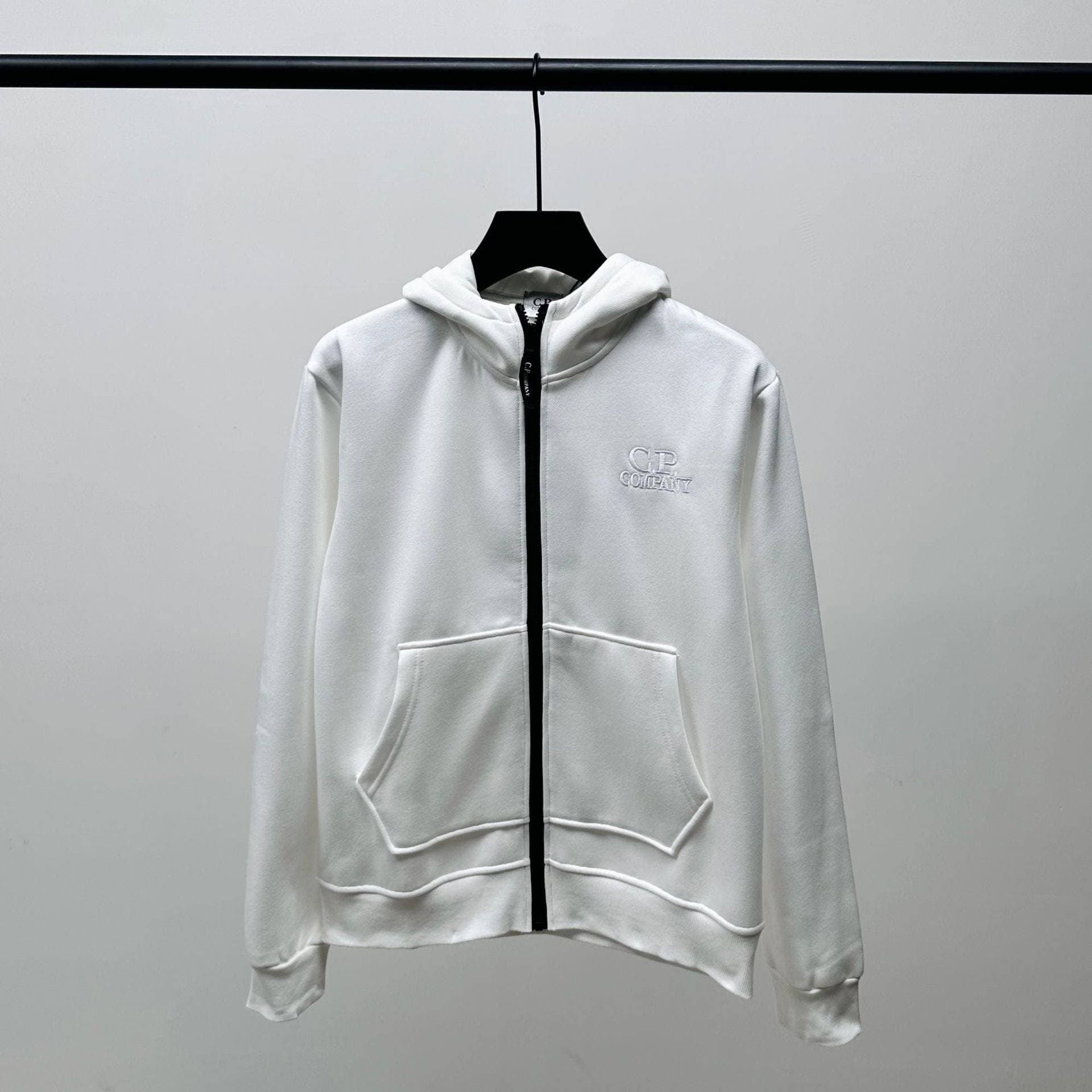 Homme Fermeture Éclair Sweat à capuche Manches Longues cp company Pull Toutes Saisons Polyester Uni