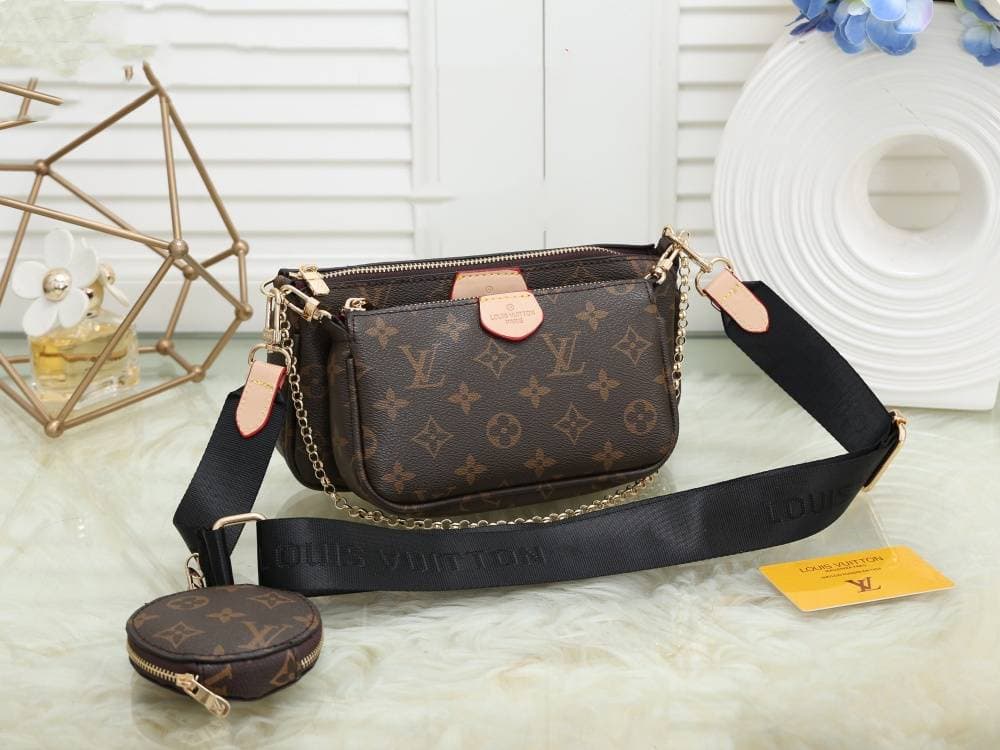 Sac à bandoulière pour femme trois en un, sac à bandoulière tendance de haute qualité