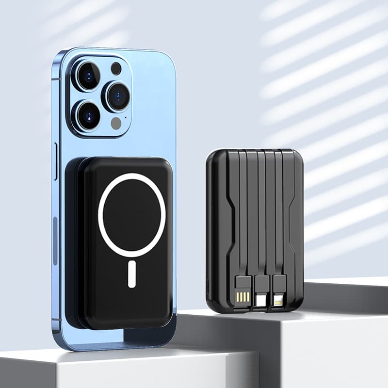 Magnetic Wireless Power Bank 10000mAh Fast Charging Mini Portable Power Bank