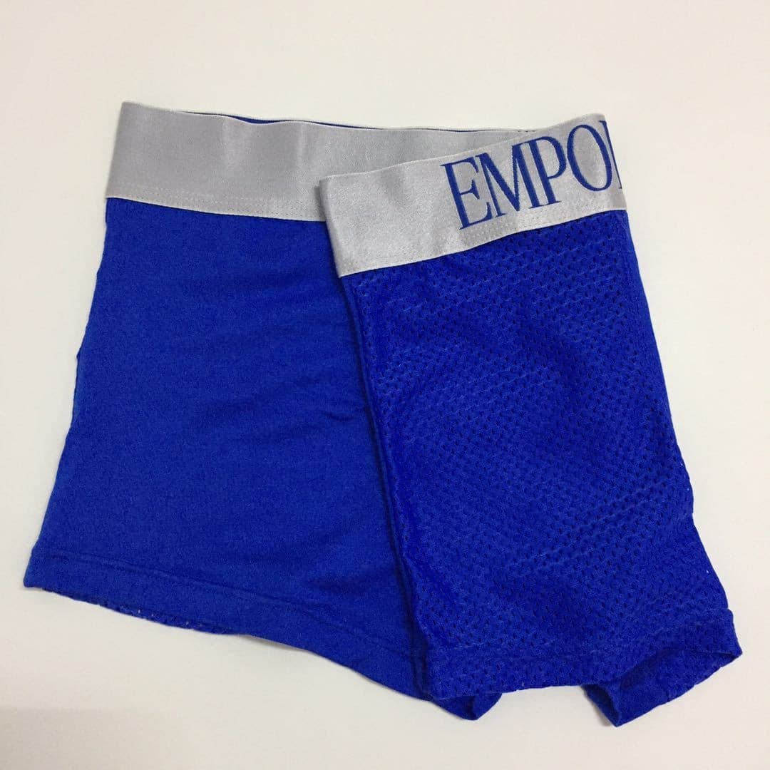 Sous-vêtements pour hommes en maille modal respirante perforée, Boxers pour hommes EA Mesh, Boxers pour jeunes