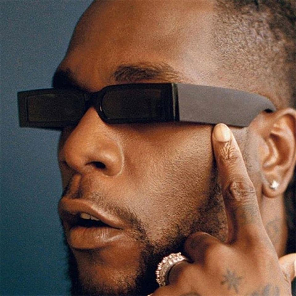 Rectangular super small narrow frame sunglasses Women's net popular men's bar disco hip-hop sunglasses