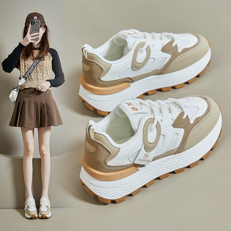 Spring Thick-sole Forrest Gump Shoes Casual Sneakers