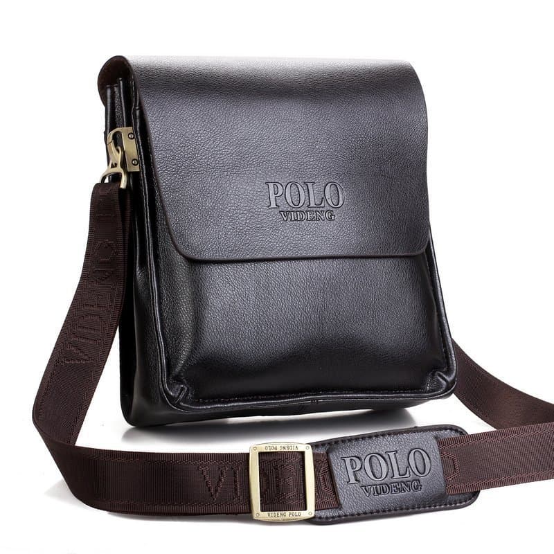 New men's shoulder bag men's bag leisure messenger Paul Polo vertical business briefcase men's bag