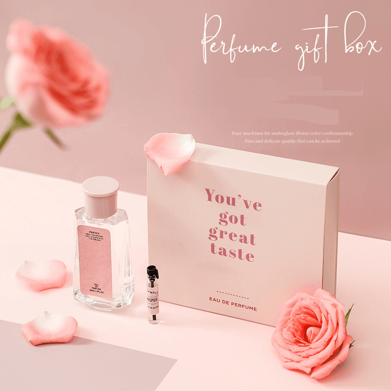 Women’s Perfumes Genuine Perfume Silk Like Long Lasting Women's Perfume 50ML Pink Gift Box