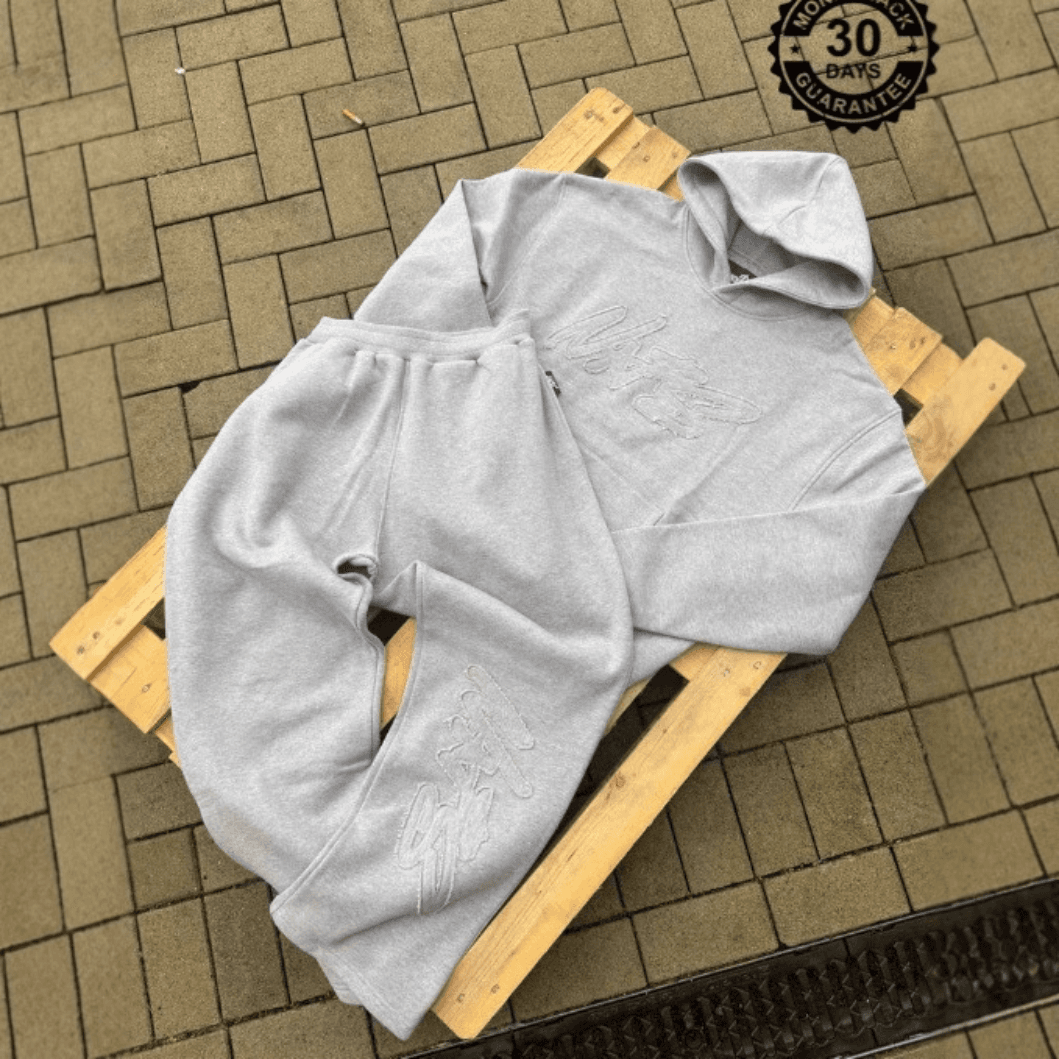 ​Trendy Printed Hoodie & Jogger Set For Men & Women - Hip Hop Streetwear Style - Comfortable Polyester Fabric - Perfect For Casual & Sporty Looks