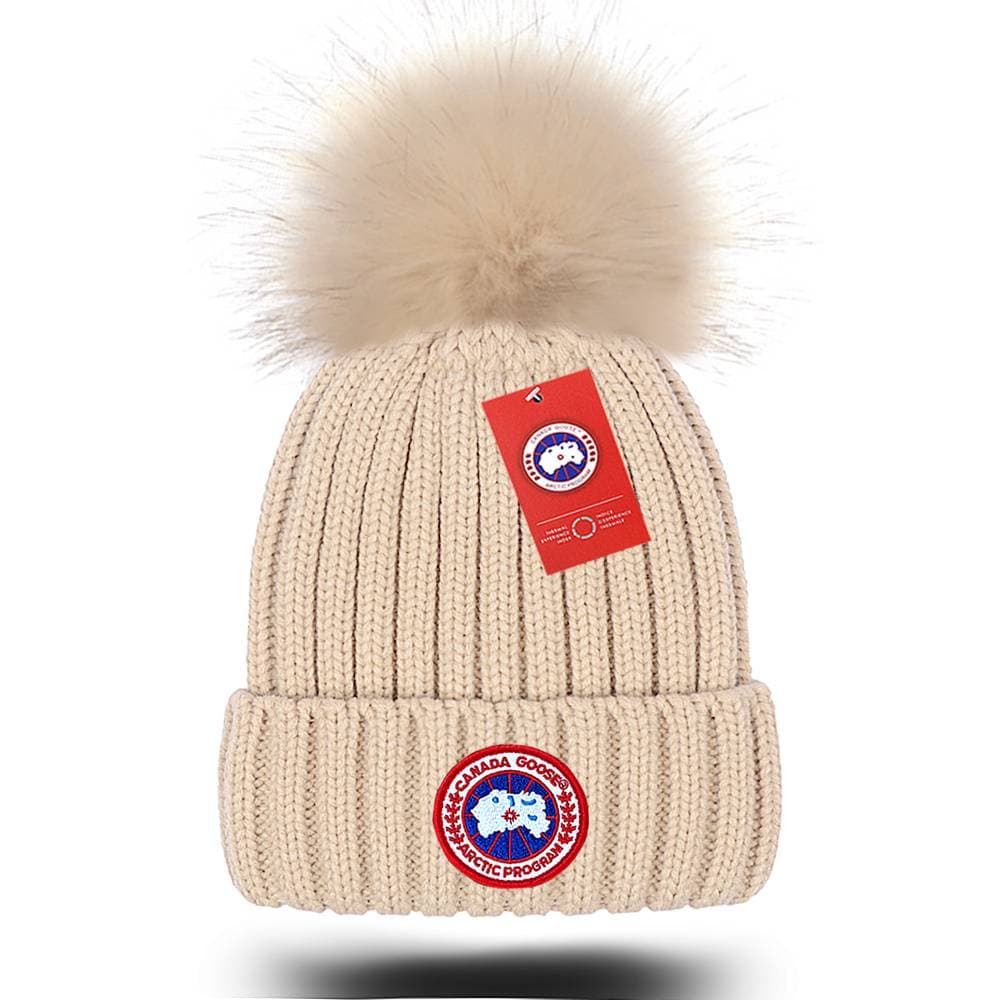 Bonnet d'hiver chaud en tricot, bonnet épais en laine et pull en velours