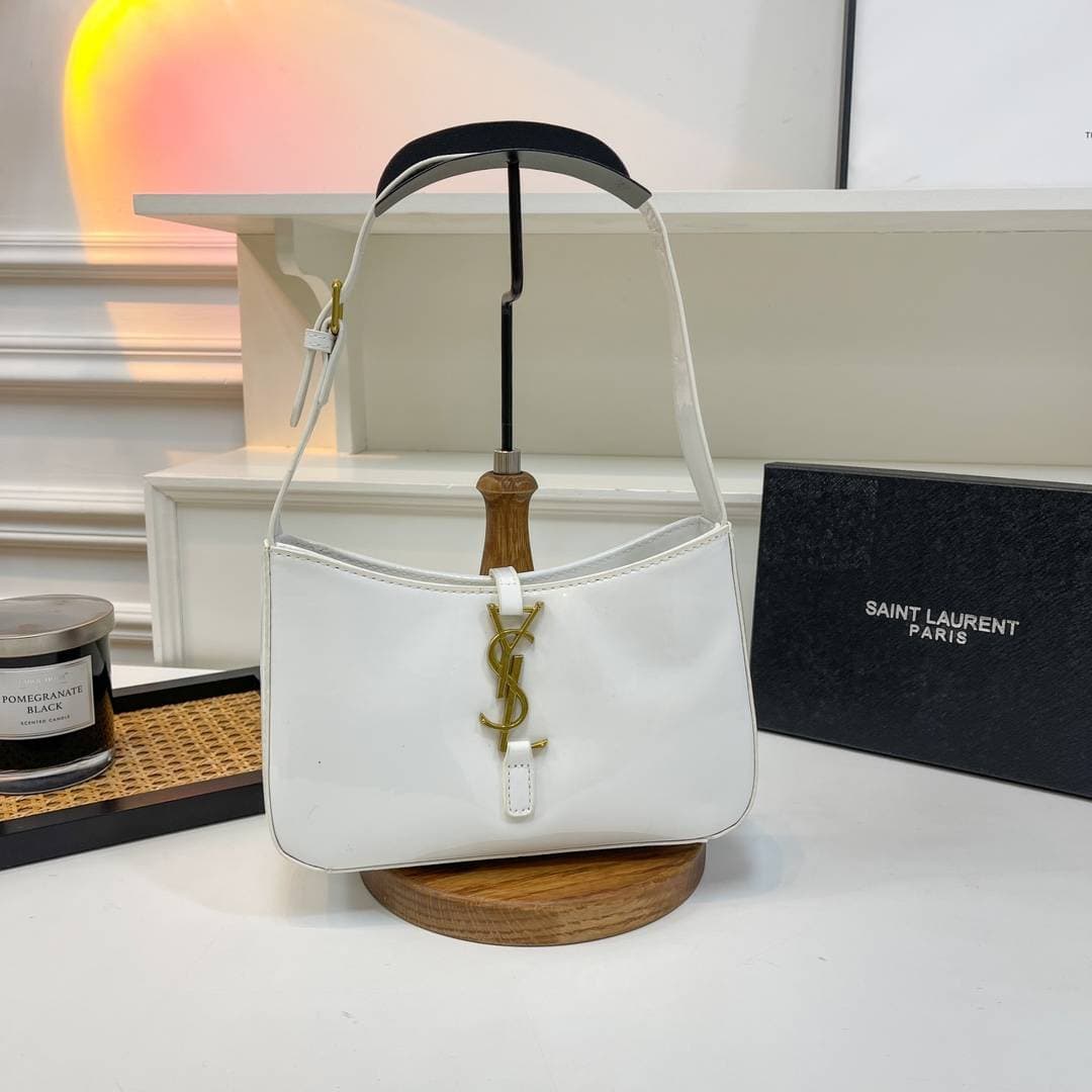 Sac à bandoulière multicolore pour femme, sacoche de loisirs de haute qualité, nouveau modèle automne-hiver 2024, en cuir verni, avec lettres, po