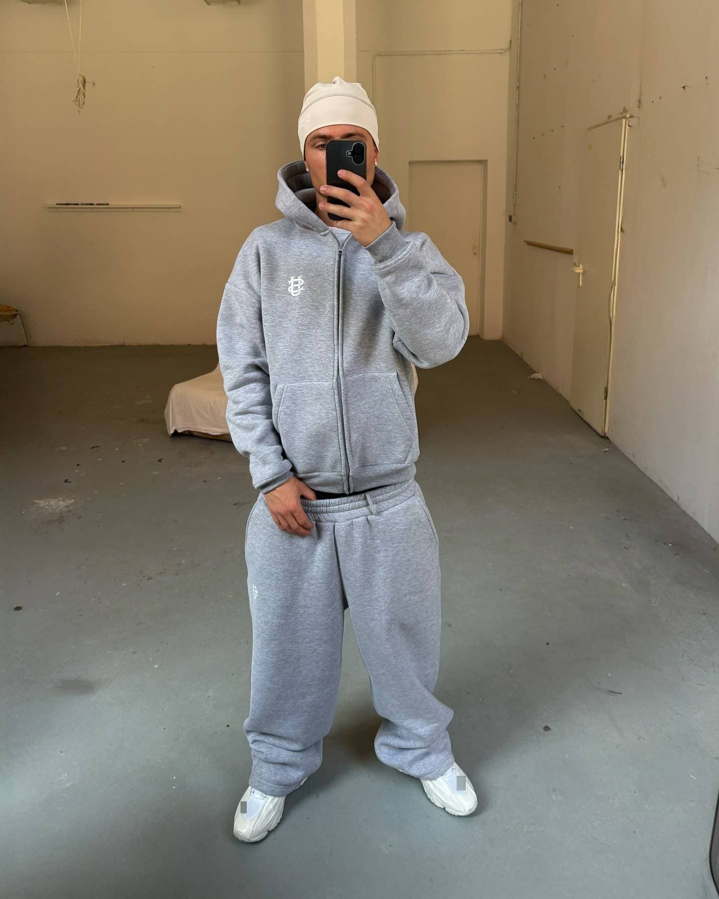 Men's Clothing Elastic Rope Sweatpants Printed Pattern Casual Trousers High Street Hip Hop Rap Street Y2k