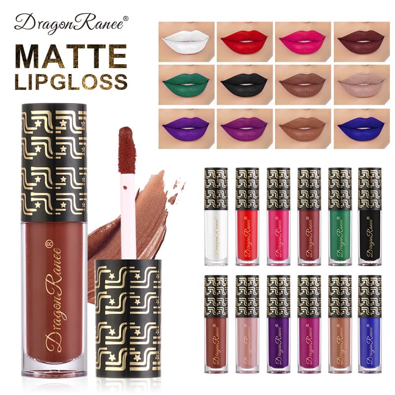 Matte Multi - Color European And American Lipsticks - Non - Transferable, Long - Lasting, Ideal For Lip Gloss And Lip Glaze Looks
