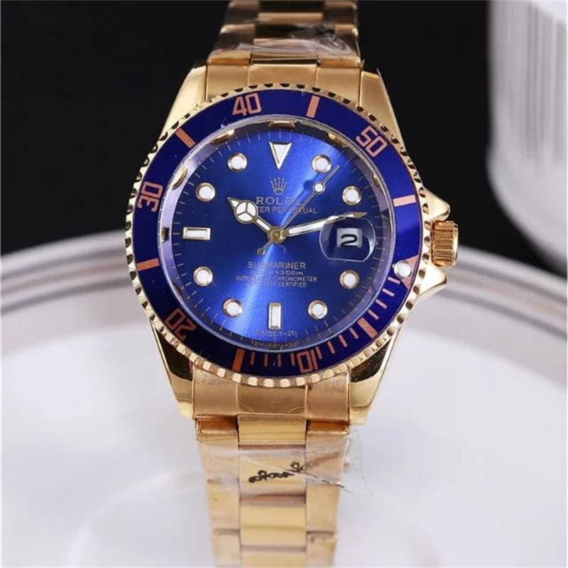 Sea-Dweller Montre pour homme étanche en métal vintage classique avec succès à quartz 37 mm