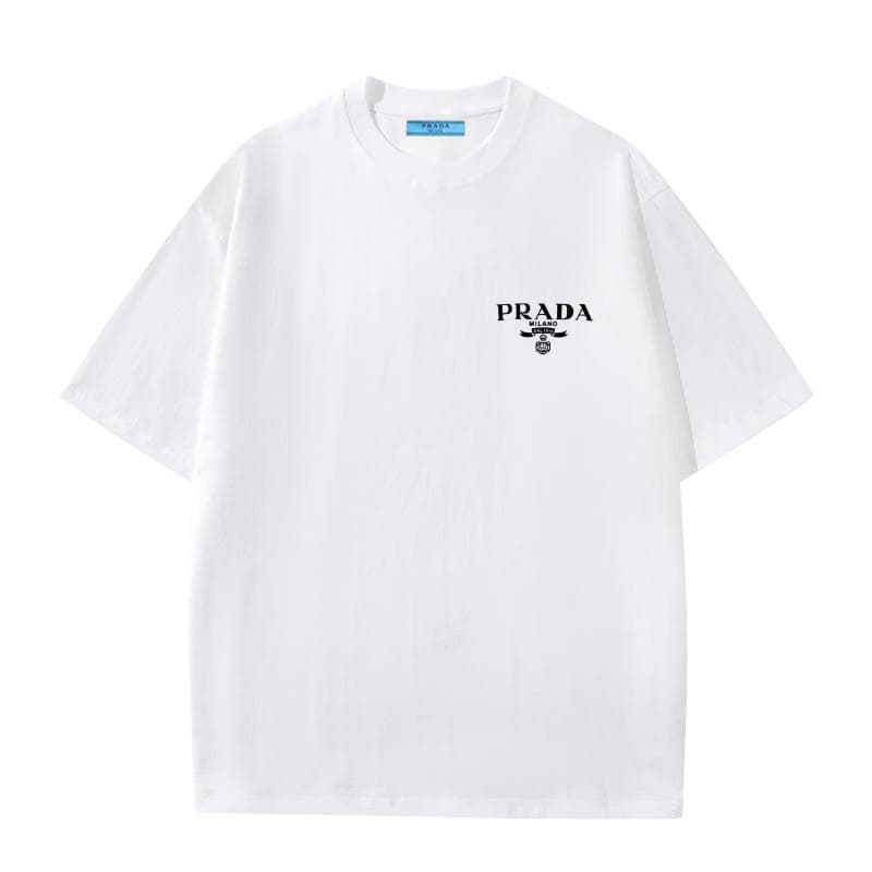 T-shirts de marque de haute qualité, t-shirts tendance décontractés d'été pour la maison, t-shirts en pur coton amples, simples et polyvalents