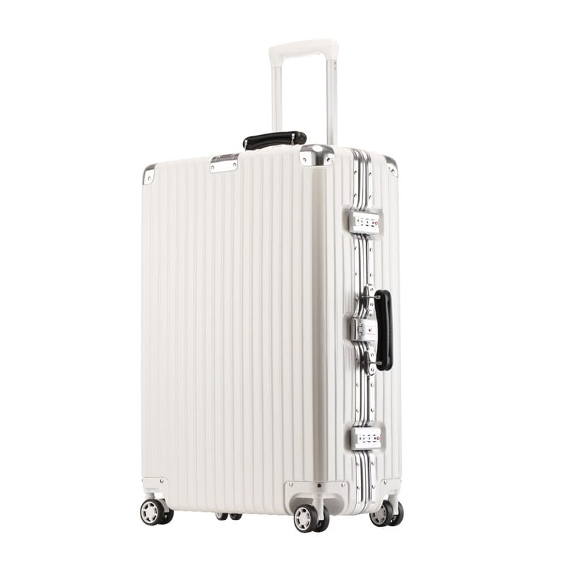Durable Aluminum Frame Suitcase With 360° Spinner Wheels - 20" Carry-On & 24"/26"/29" Check-In Luggage - Lightweight ABS+PC Travel Bag For Men & Women