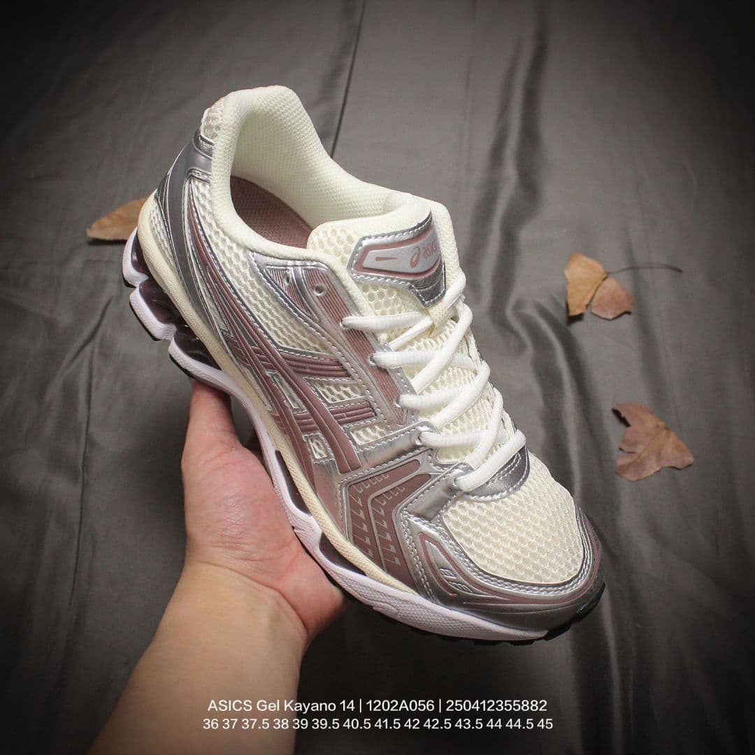 Chaussures de course basses en mesh Gel-Kayano14 originales, confortables, protectrices, amortissantes, durables et respirantes.