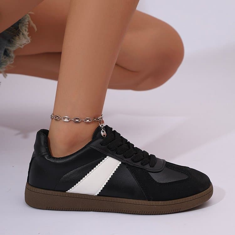 Small Man Thick Sole Round Toe Sports Casual Shoes Increase Forrest Gump Style Synthetic Upper Unisex Footwear