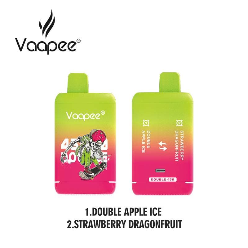 VAAPEE Double 45K Vape jetable 45 000 bouffées Double saveur Prix d'usine en gros