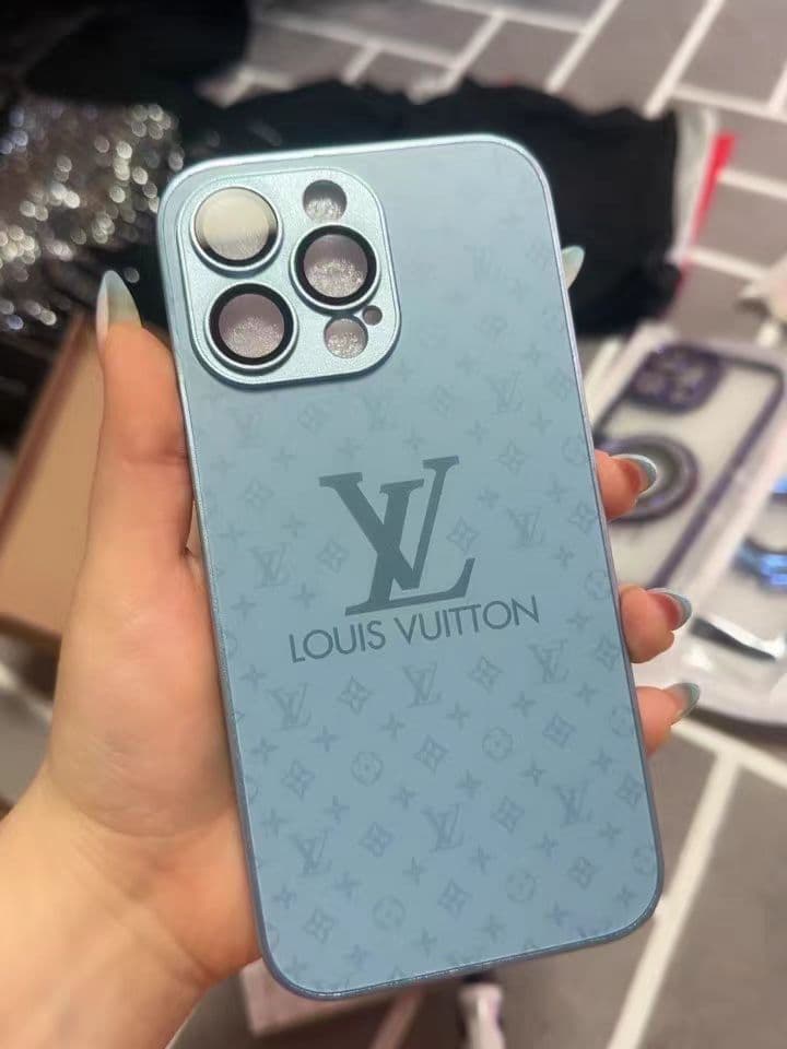 Étui de téléphone en verre dépoli Tide AG pour AP Original Machine Color avec lentille