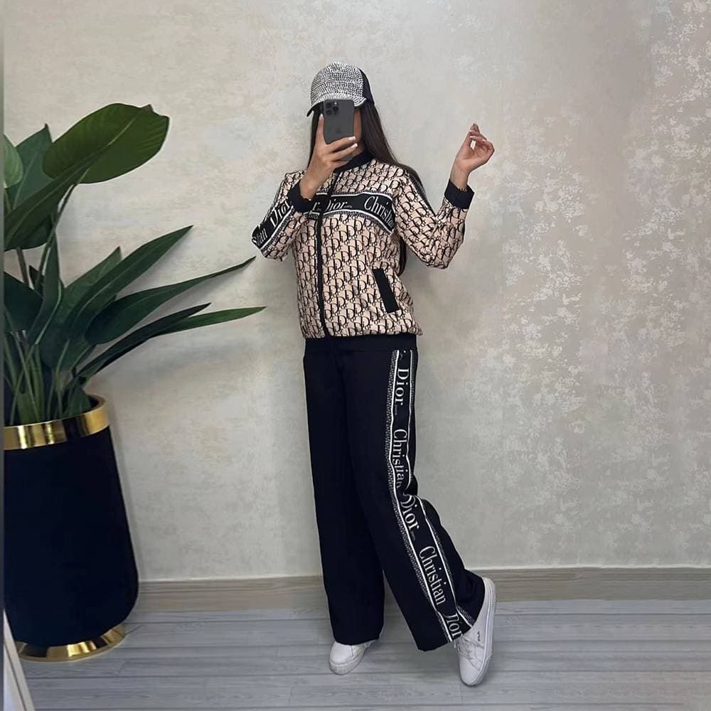 Costume deux pièces tendance pour femme, coupe ample, décontracté, confortable et haut de gamme