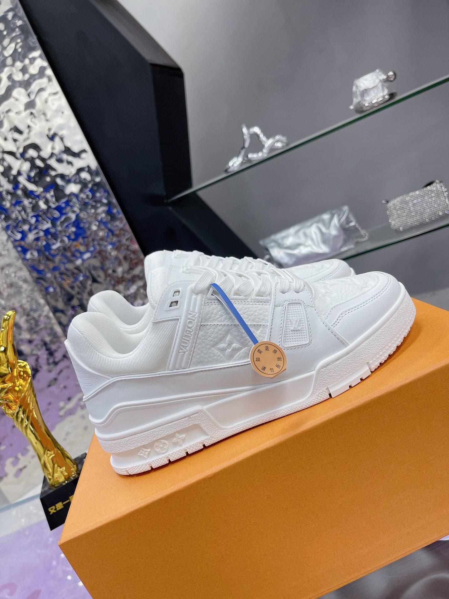 Baskets de créateur pour hommes, chaussures de course décontractées, en cuir, à fleurs, pour l'extérieur, tennis, pour femmes et hommes