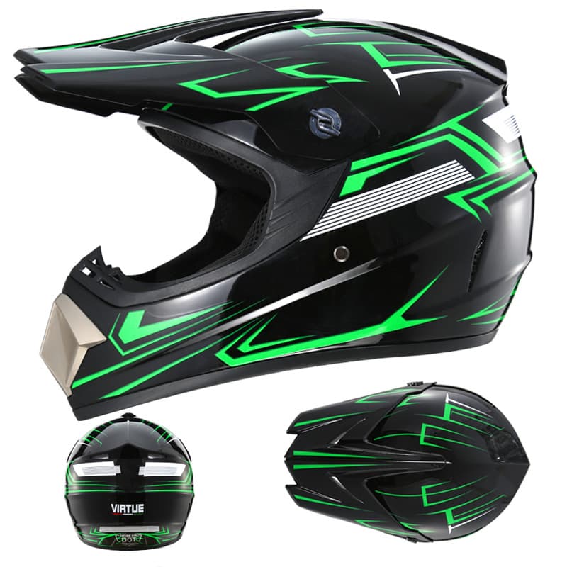 Electric beach Cross country helmet Mountain downhill cool full helmet kids teen kart helmet