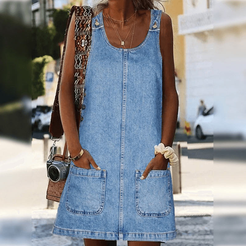 Women's Denim Skirt Sexy Coolred Halter Dresses Dresses