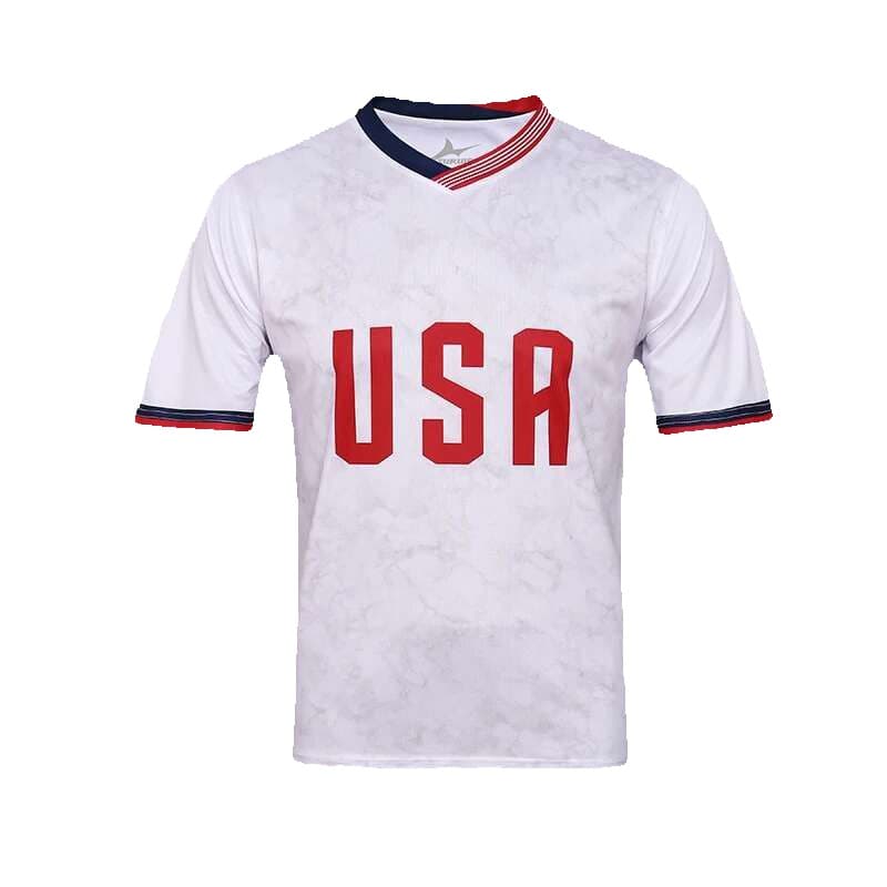 2025 American Cup New Style USA Jerseys Quick Dry Uniform Tracksuit Soccer Shirt Football Clothing