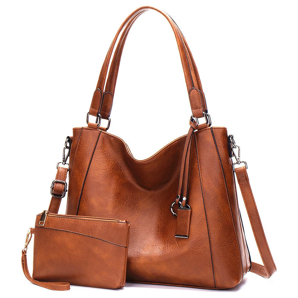 Women's Bag Fashion Crossbody Large Capacity Bag Soft Leather Tramp Bag