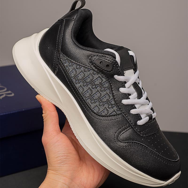 Nouvelles chaussures de sport décontractées à lacets et bout rond B25 Diagonal Fashion polyvalentes