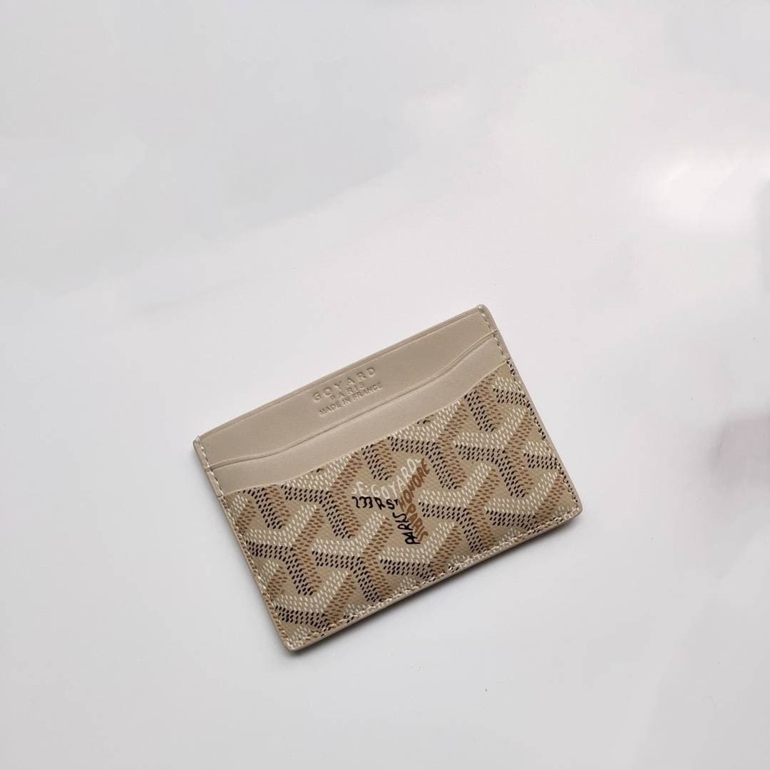 Portefeuille à clip pour cartes universel pour hommes et femmes, série Saint Sulpice, impression de motifs géométriques, blocage des couleurs, op