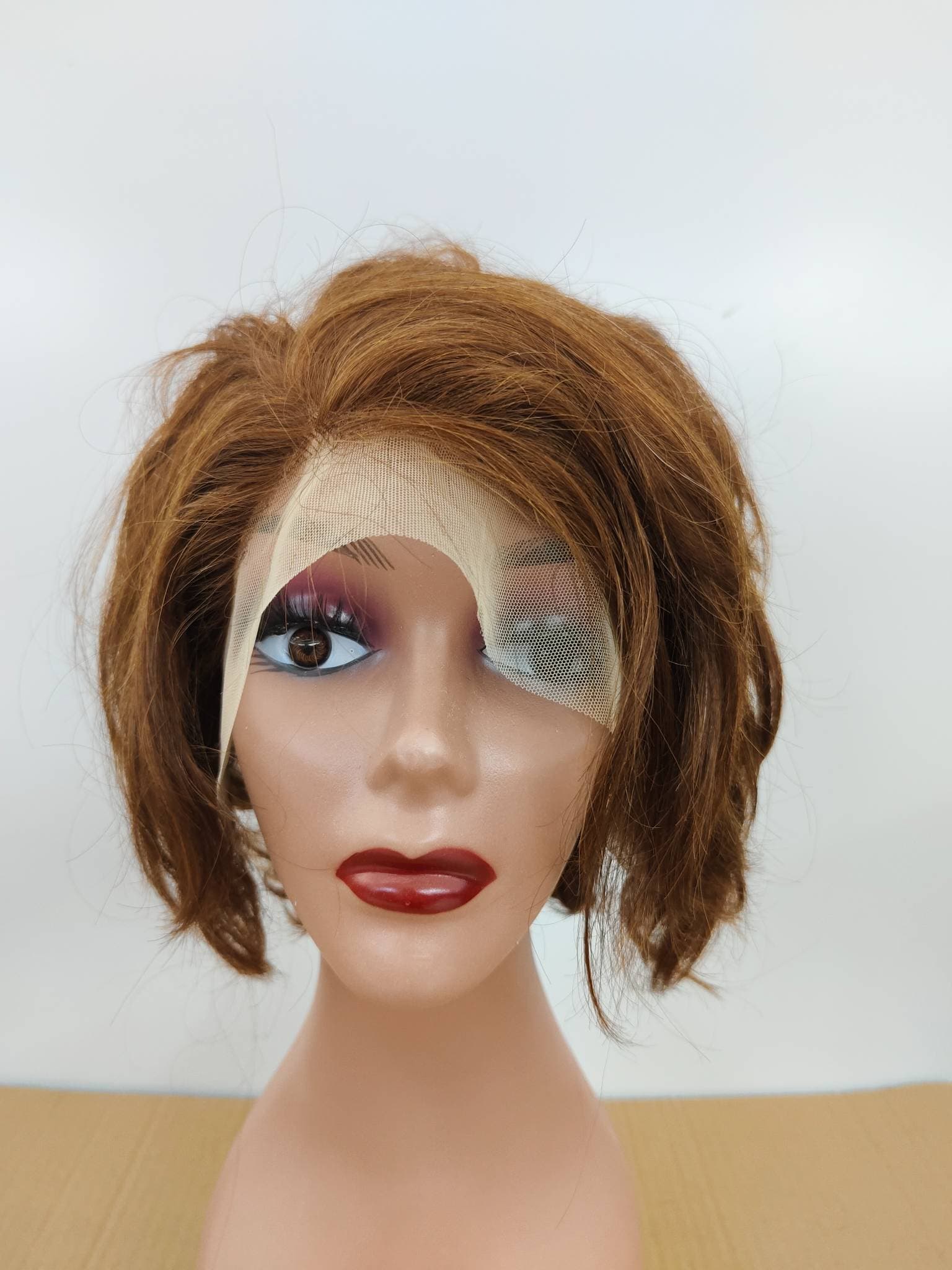 Cheap Short Wig Curly Bob Water Wave 13x4 Lace Front Wig 100% Human Hair Wig Loose Deep Wave Frontal Bob Weaves Glueless Wigs for Women