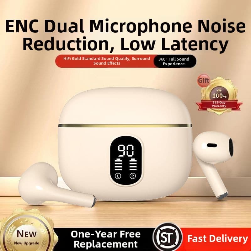 X87 Wireless Bluetooth Earphones TWS In-Ear Noise Cancelling Long Battery Life Universal For Mobile Phones