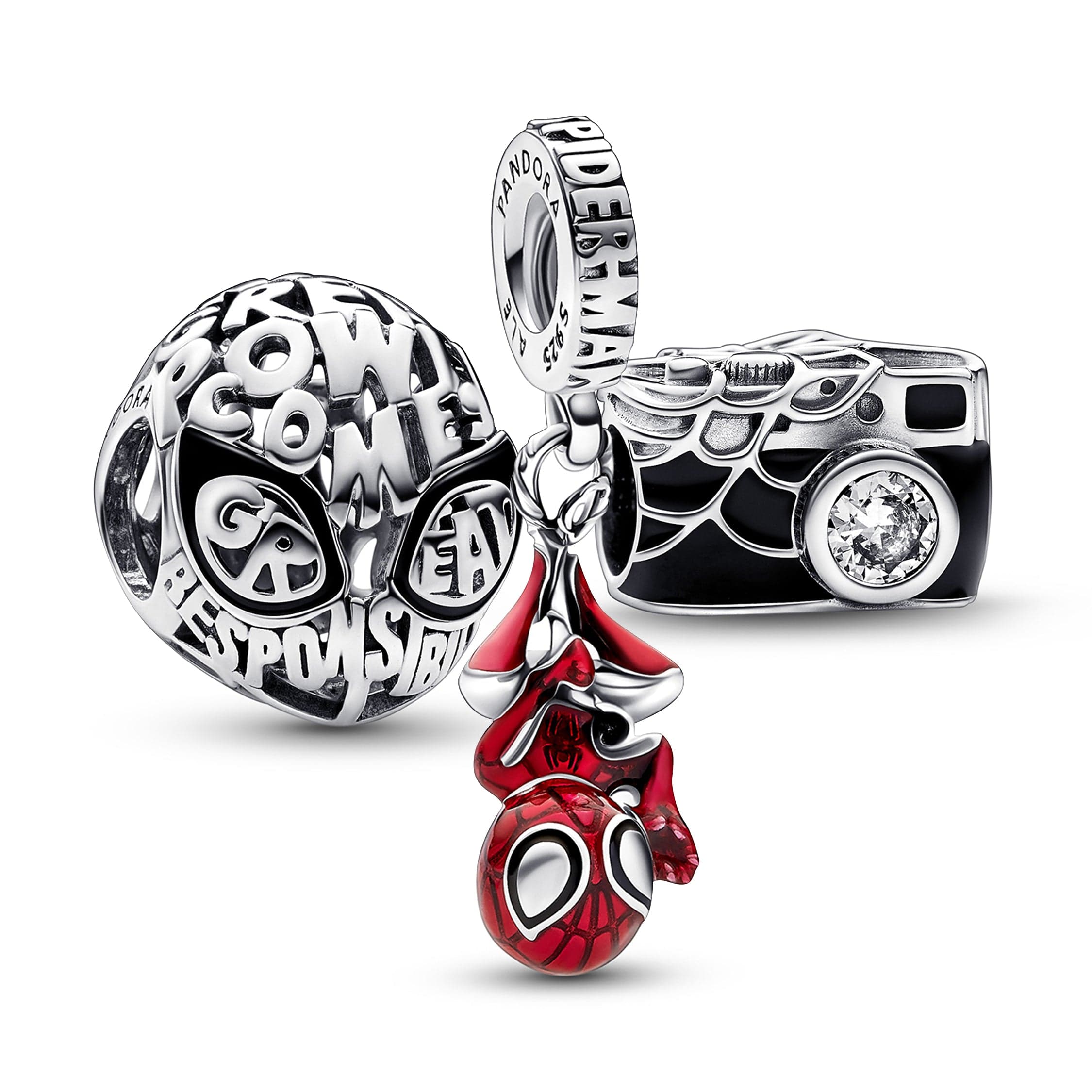 Fashion New Spider-Man Charm Set