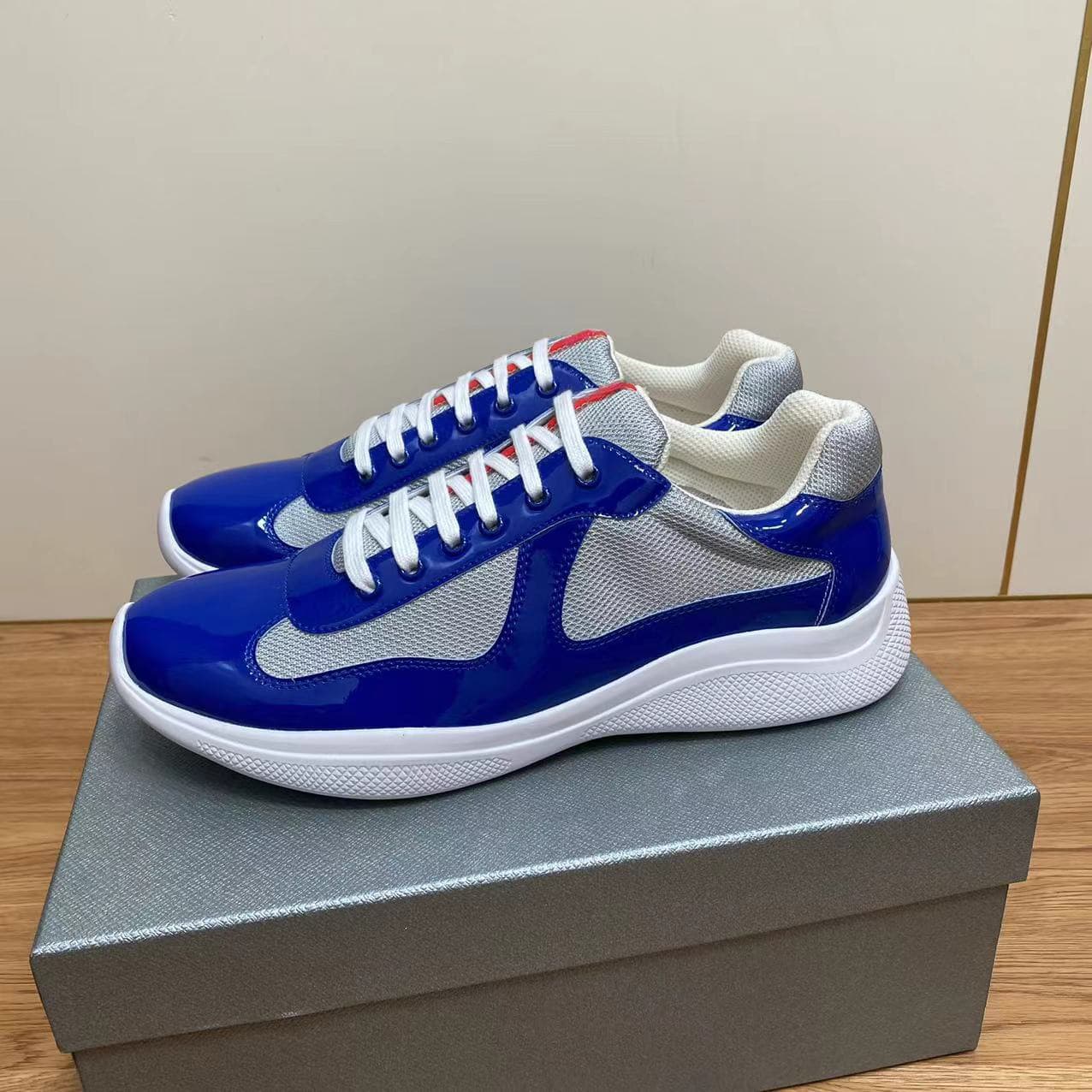 Chaussures de sport décontractées pour homme en cuir véritable noir de marque P, pointure 25, baskets de mode haut de gamme, nouveau modèle, gran