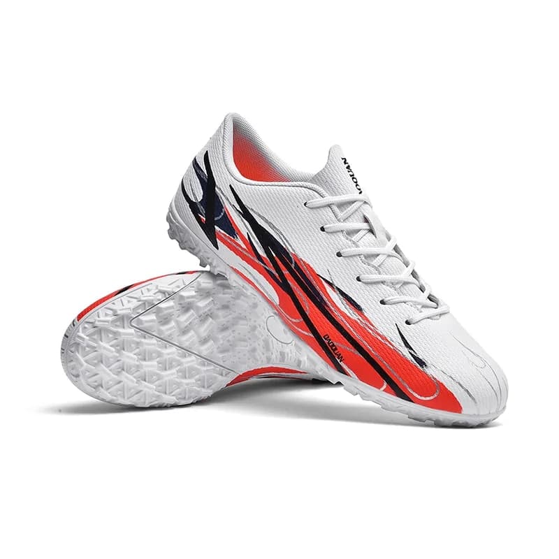 High Quality Men's Outdoor Anti Slip FG/TF Children's Training Football Shoes