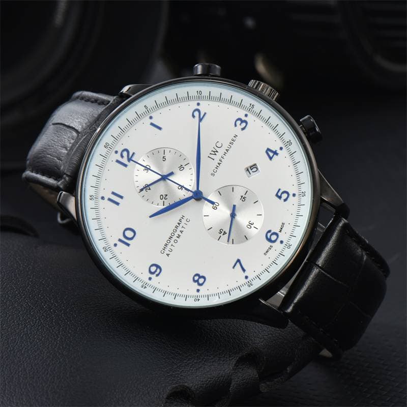 【 Marque de luxe 】 Montres pour hommes simples et polyvalentes, montres à quartz d'affaires à la mode et décontractées, montres à quartz ave