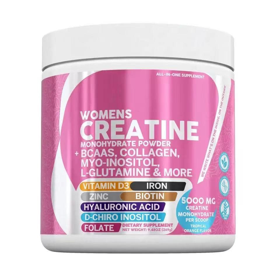 Creatine Monohydrate Powder For Women All In One BCAA Powder