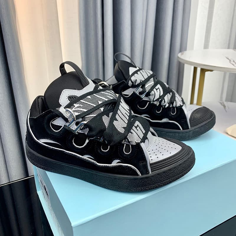 Lanvincurb Lang Fan De Training Chaussures de sport décontractées à lacets épais, confortables et polyvalentes, tendance