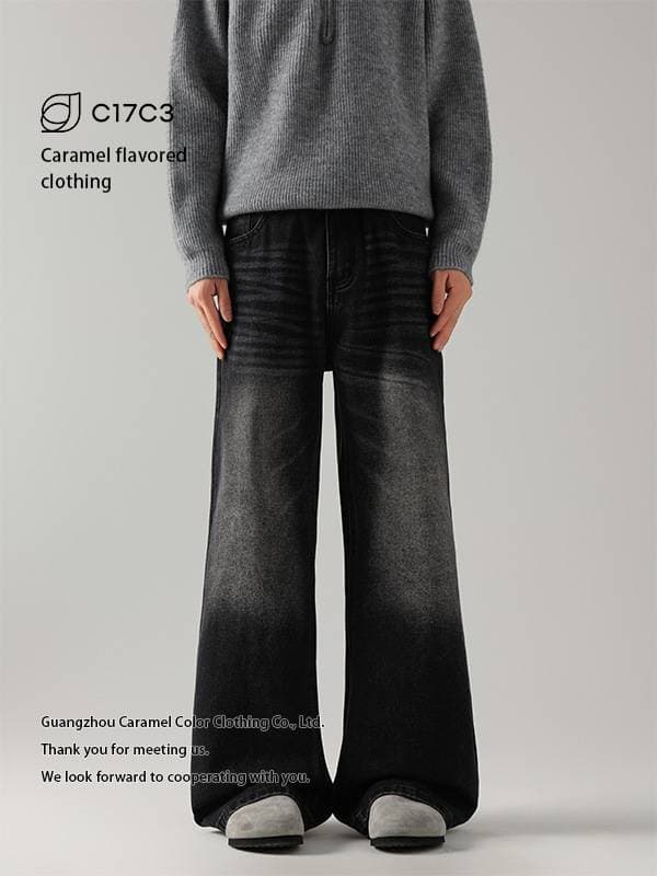 Men's Clothing Social Pants Spirited Tight Fitting Pants Autumn Jeans
