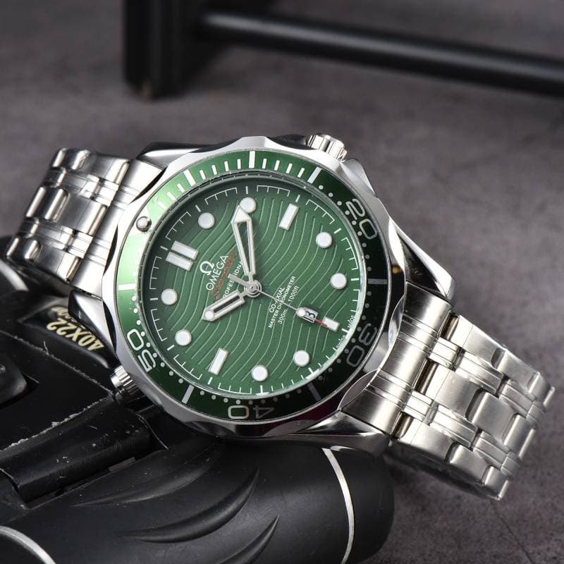 Montres pour hommes SEAMASTER, style business, élégance, métal, style rétro, quartz