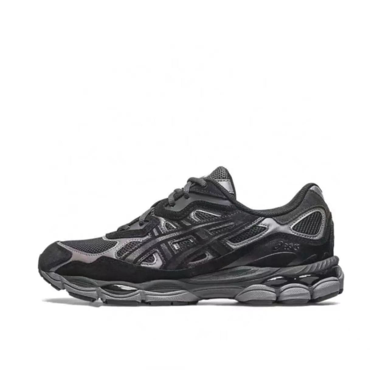 Baskets de course rembourrées unisexes légères grises et noires, chaussures de préparation au marathon offrant un bon maintien