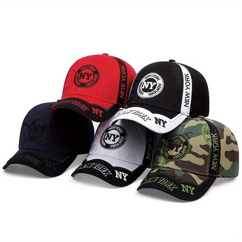 2024 New Outdoor Sports NY Duck Tongue Hat