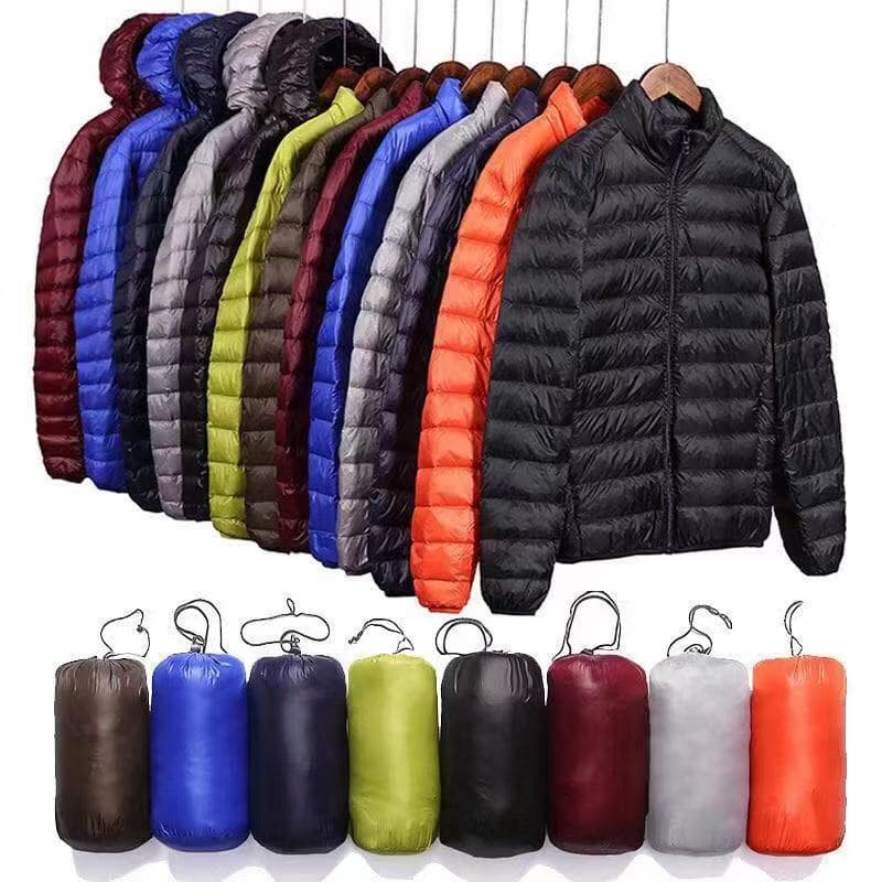 Men's Clothing Cotton Coat New Light And Thin Cotton Hooded Men's Short Section Youth Large Size Winter Coat Stand Collar Cotton Coat Trendy
