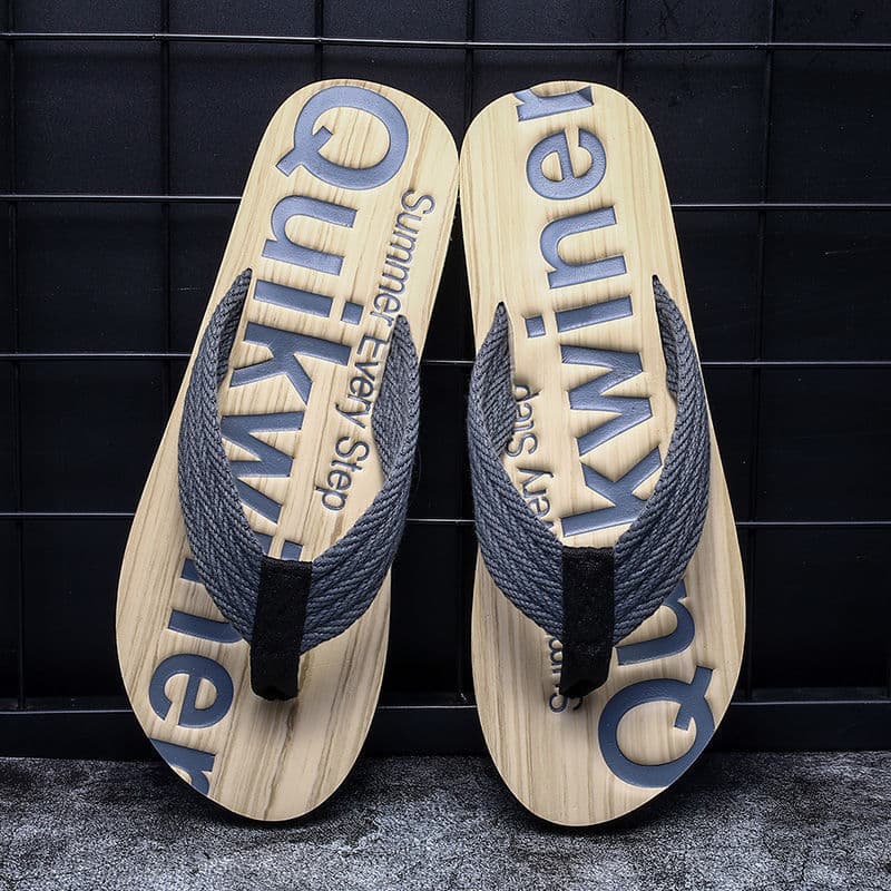 Slippers Men's Summer Flip-flops Trend New Men Wear Flip-flops Outside