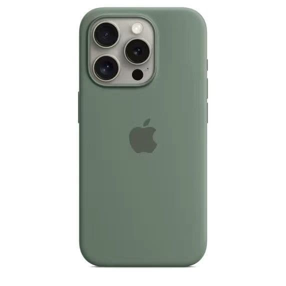Coque iPhone 15pro avec animation d'attraction magnétique Site officiel 15promax Silicone liquide 15