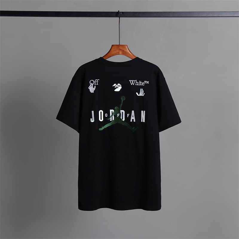 L'expérience de longue date de l'utilisation du ruban adhésif OFF avec impression de flèche OW T-shirt à manches courtes pour homme, coupe ample,