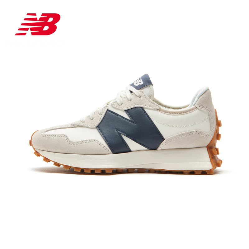 Nouvelles chaussures de course de haute qualité NB327 Haiyan Newzu grises pour hommes et femmes Forrest Gump Dad Shoes NB