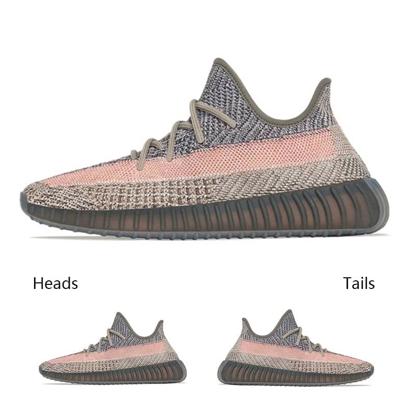 Hommes Femmes Adidass Yeezys Boost 350 V2 Chaussures de course Asriel Israfil Oreo Desert Sage Earth Static Cinder Tail Light Bred ABEZ Zyon Designer