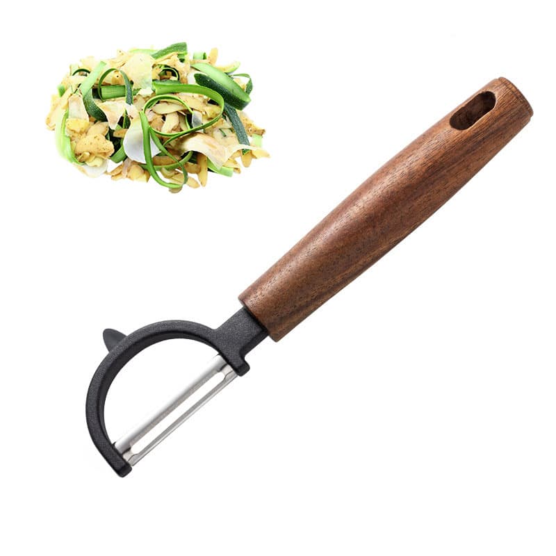 fruits And Vegetables Wooden Handle Peeling Knife For Household