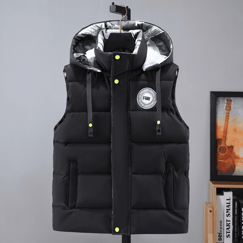 Men's clothing vest thickened autumn and winter casual jacket fashion vest warm cotton-padded jacket