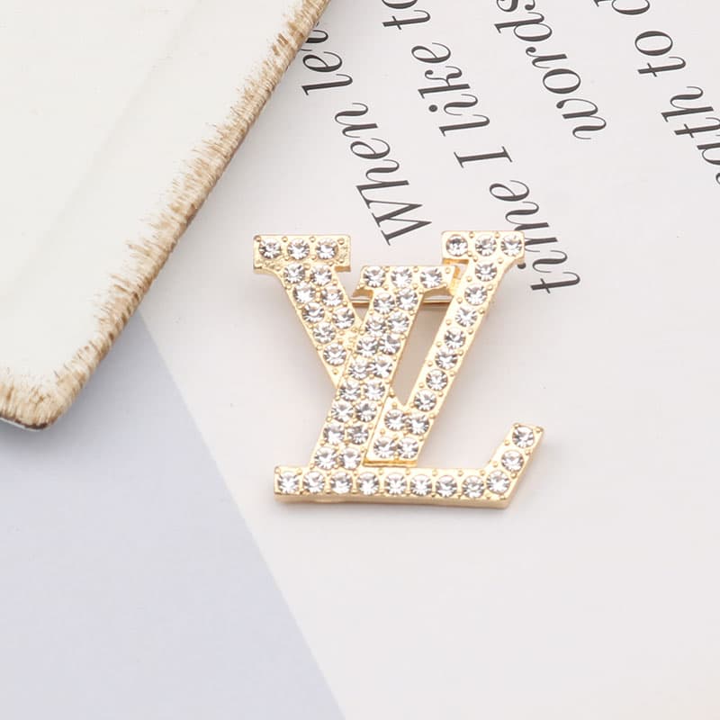 Mode luxe classique rétro sortie quotidienne fête élégante cristal diamant broche