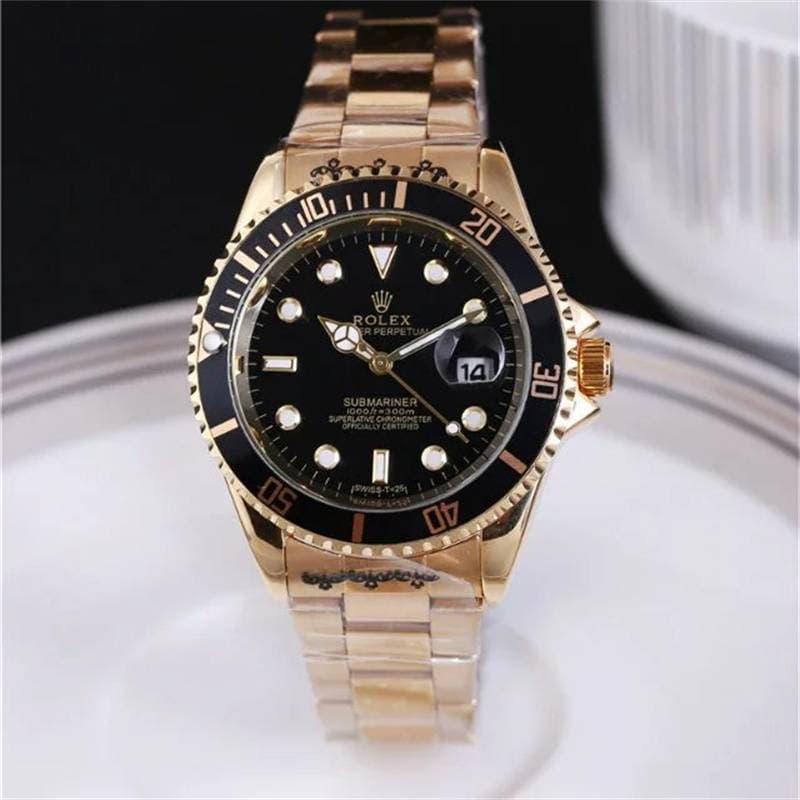 Sea-Dweller Montre pour homme étanche en métal vintage classique avec succès à quartz 37 mm